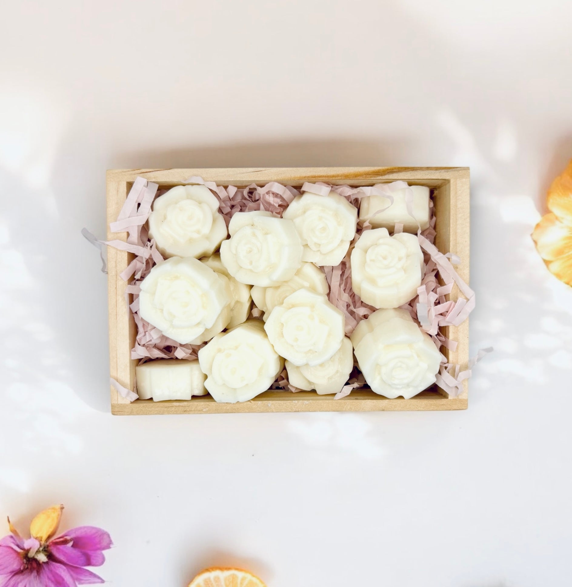 Sunset Bliss (Box of 6 individual aromatherapy wax melts)