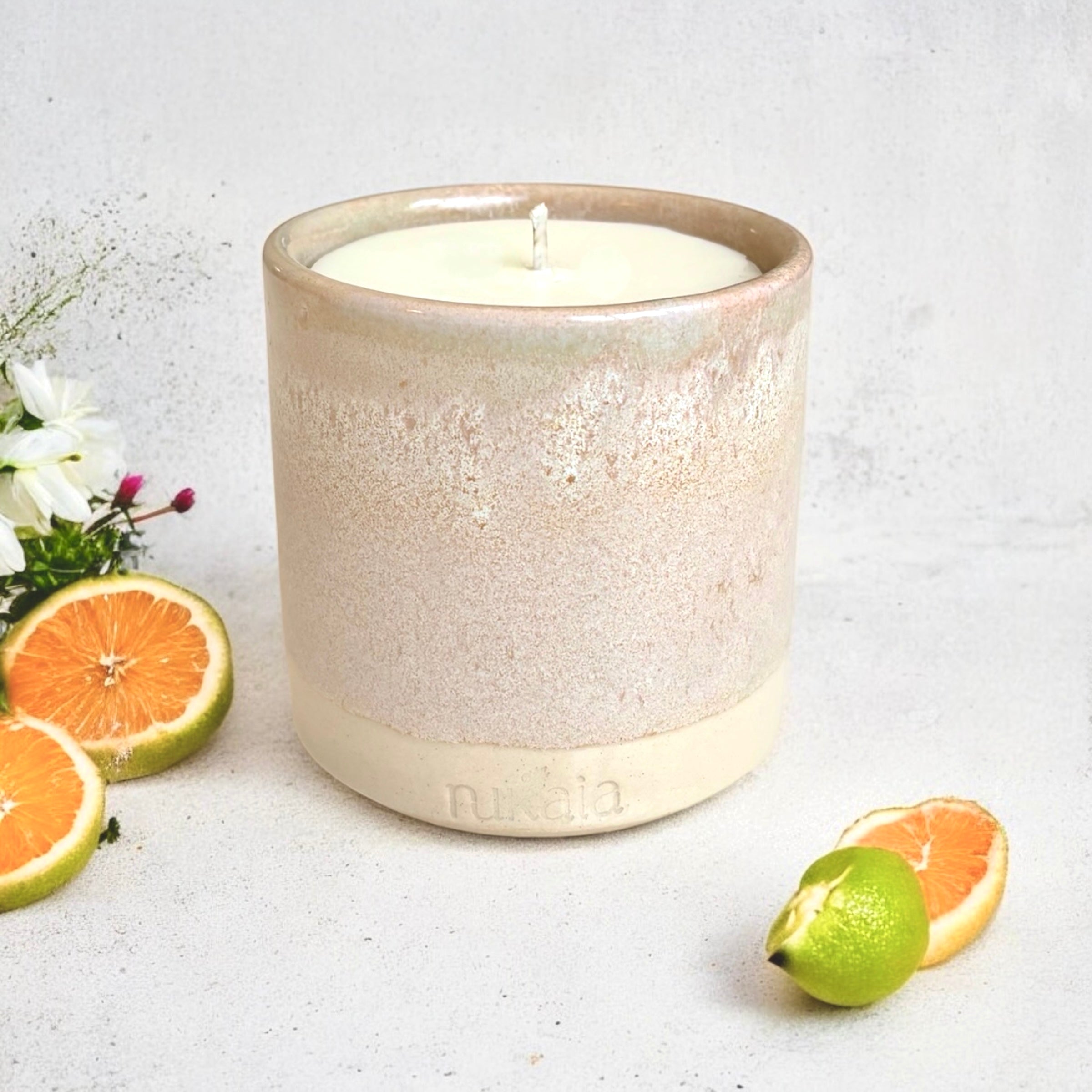 Rainforest Dawn in Taupe  (Large)