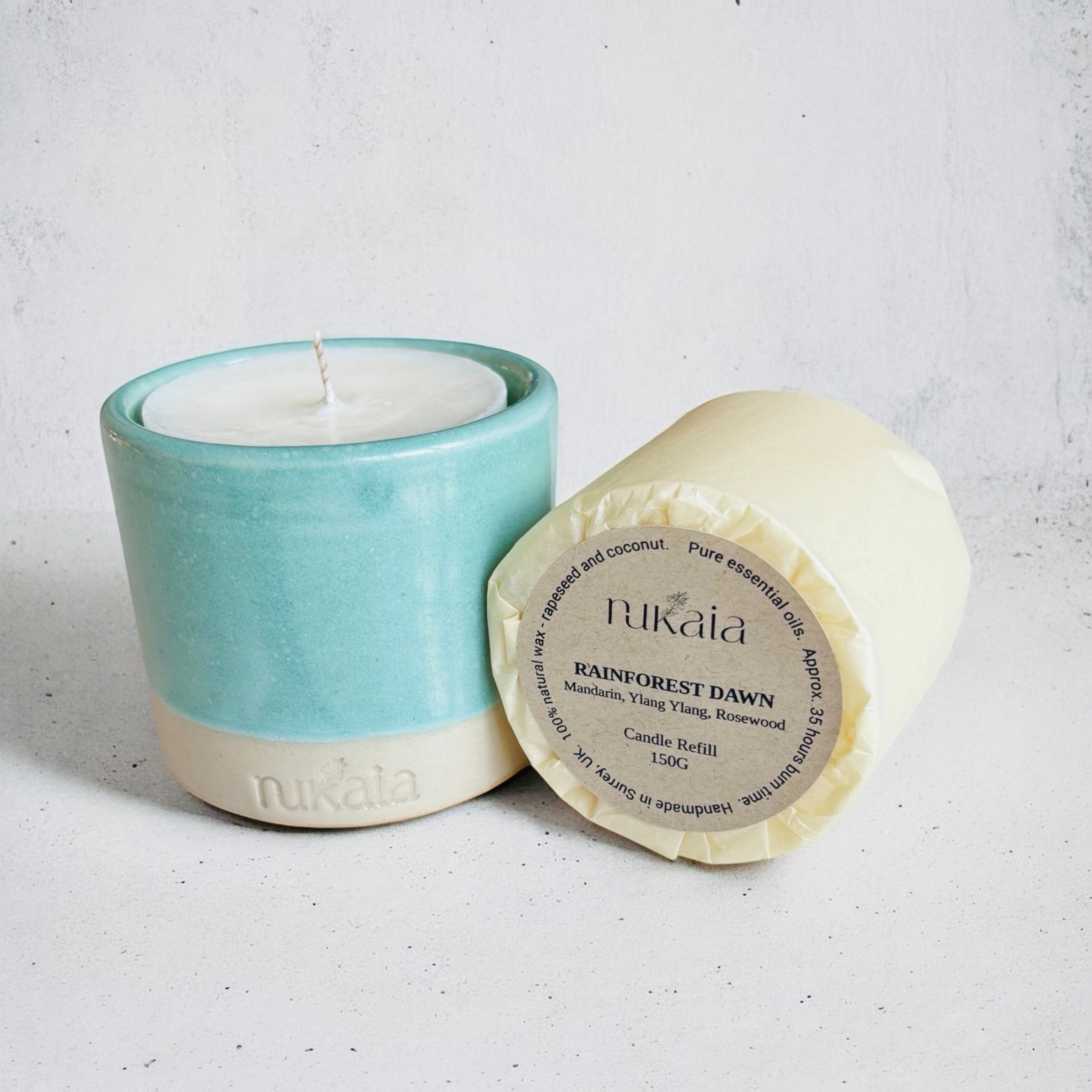 Woodland Whispers in Aqua