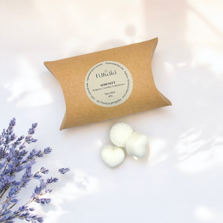 Serenity (Box of 6 individual aromatherapy wax melts)