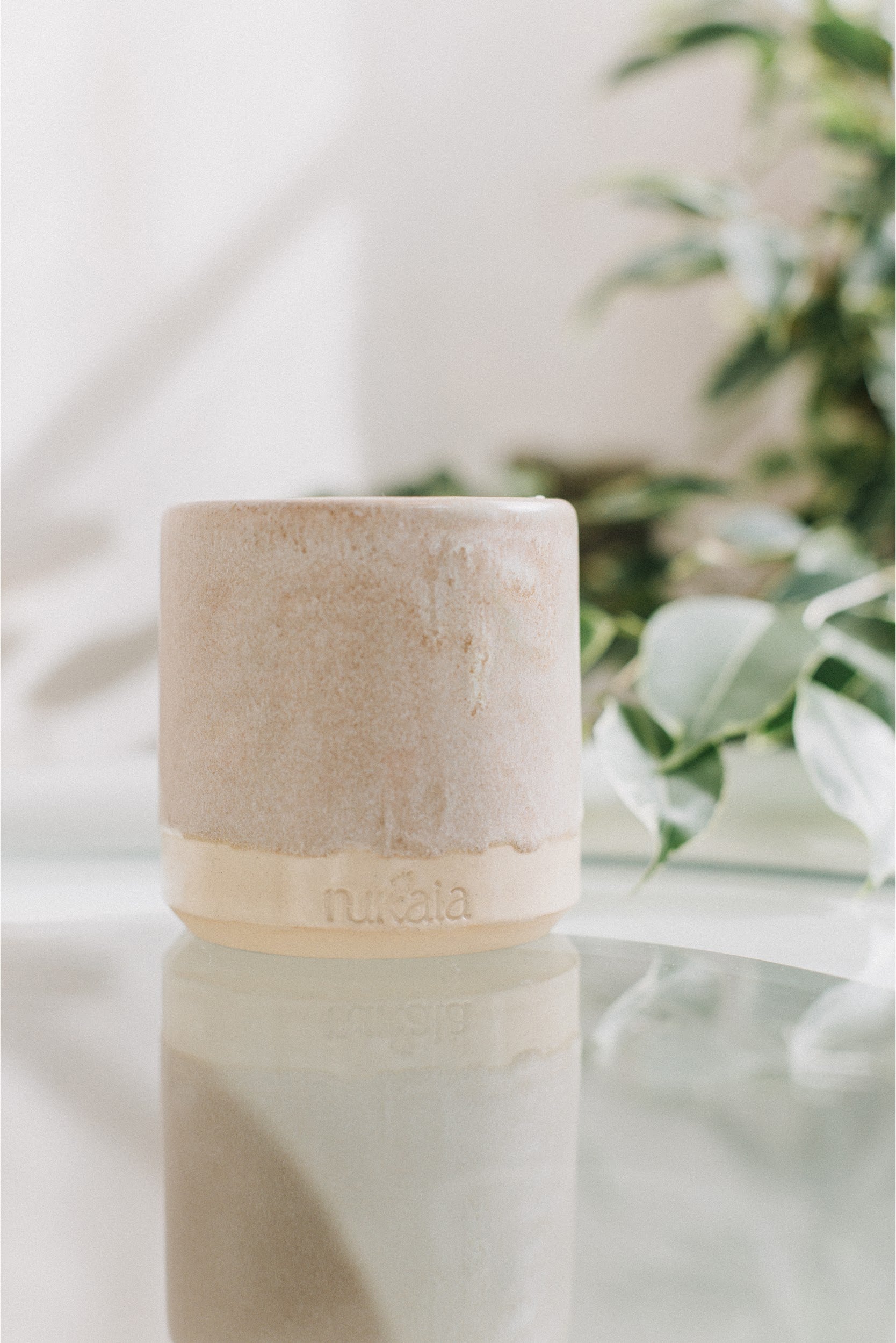 Rainforest Dawn in Taupe  (Large)