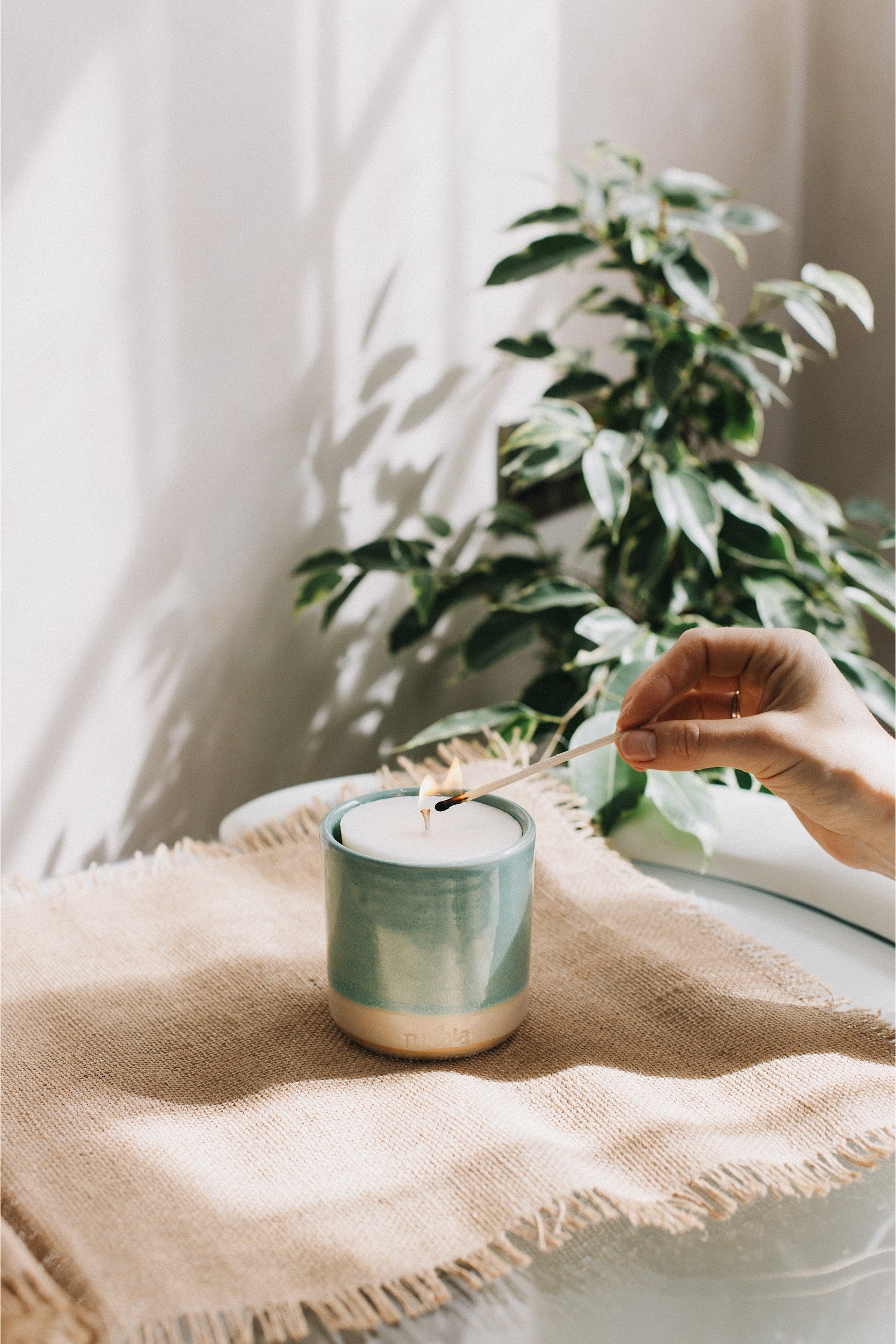 Sunset Bliss in Aqua  (Large)