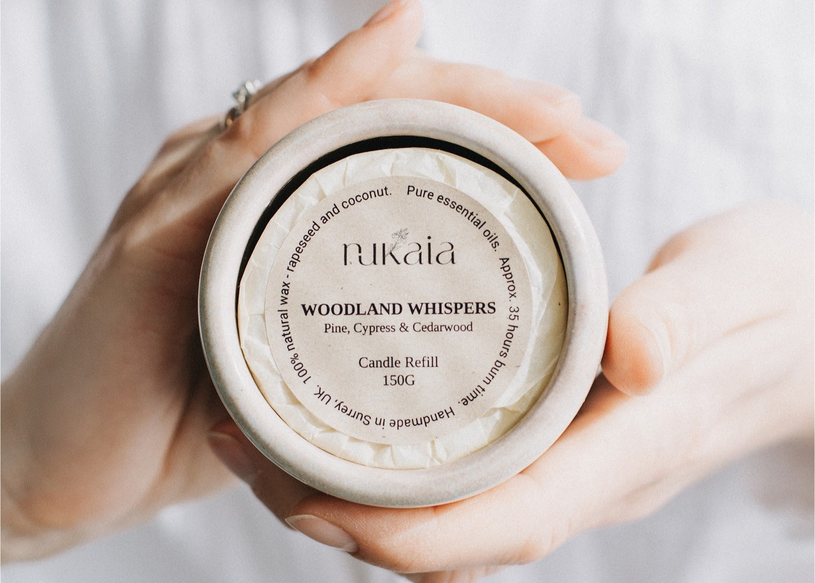 Woodland Whispers in Taupe